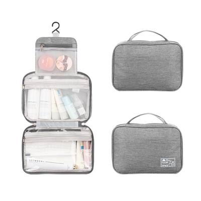 Afeitar al organizador colgante Hygiene Dop Kit del bolso del artículo de tocador que cuelga el bolso cosmético del viaje