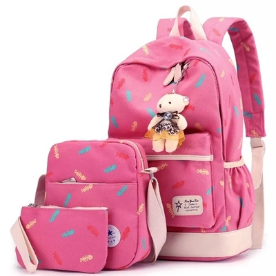 La mochila de la escuela fija para los bolsos durables del viaje de las mujeres de la muchacha que el ordenador portátil hace excursionismo al por mayor