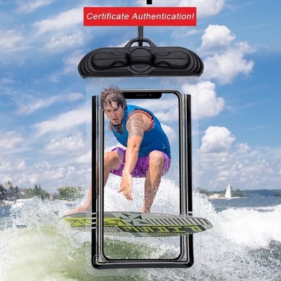 Bolso seco de la bolsa del ODM del teléfono celular de la bolsa de la prenda impermeable de la caja flotable impermeable del teléfono celular