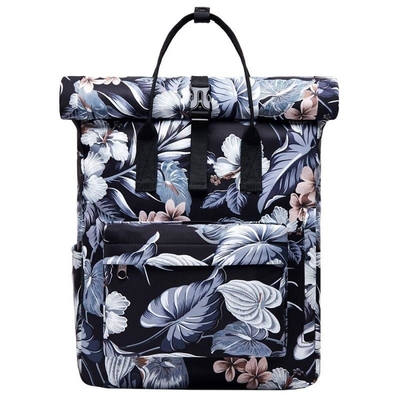 Mochila de encargo del ordenador portátil de Logo Waterproof Rolltop Bag los 40cm Rolltop de la lona