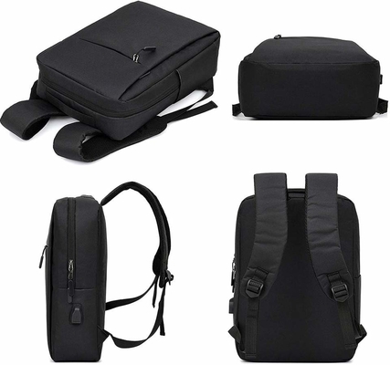Mochila anti de la carga por USB del hurto del OEM carteras del ordenador portátil de 15,6 pulgadas para los hombres