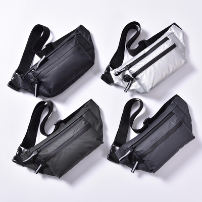Bolsa Bum Bag Zipper Custom Logo ligero del bolso de la cintura del deporte de la tela