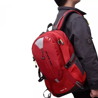 bolso al aire libre impermeable de la luz 40L que camina la montaña que acampa Mochila del viaje de la mochila
