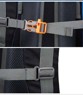 Poliéster de la mochila del senderismo de la prenda impermeable de la montaña de Ransel mochila ISO de 70 litros