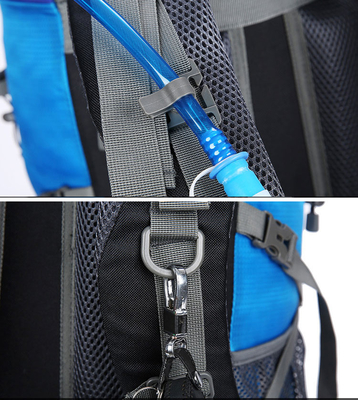 Poliéster de la mochila del senderismo de la prenda impermeable de la montaña de Ransel mochila ISO de 70 litros
