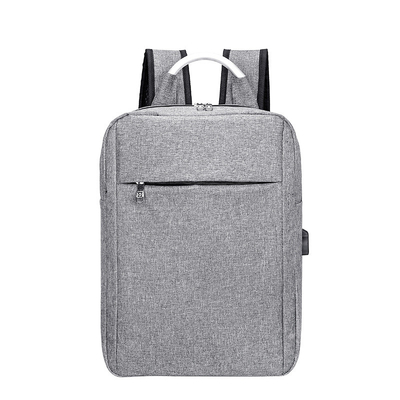 Mochila impermeable del ordenador portátil del bolso del negocio de la moda de encargo del logotipo con el bolso de escuela de la carga por USB