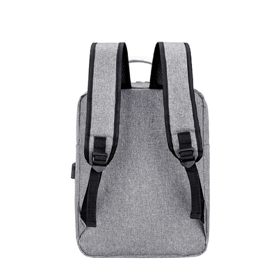 Mochila impermeable del ordenador portátil del bolso del negocio de la moda de encargo del logotipo con el bolso de escuela de la carga por USB