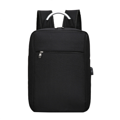 Mochila impermeable del ordenador portátil del bolso del negocio de la moda de encargo del logotipo con el bolso de escuela de la carga por USB