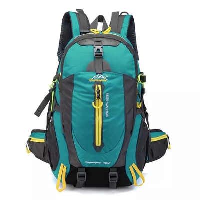 Mochilas impermeables impermeables negras del ciclo de la mochila que acampan que caminan 30-40L