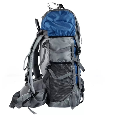 60L mochila impermeable azul de la escalada de la mochila que acampa BSCI