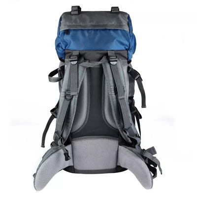 60L mochila impermeable azul de la escalada de la mochila que acampa BSCI