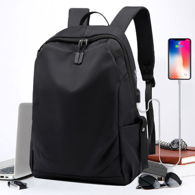 Mochila elegante de la mochila de la carga por USB del viaje con hurto anti de la escuela del cargador