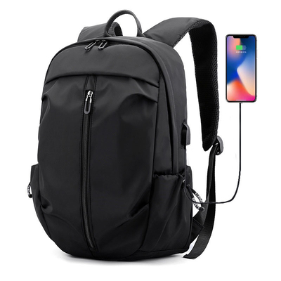 Nueva mochila del ordenador portátil del negocio del diseño con la mochila impermeable de la escuela del viaje del puerto de la carga por USB