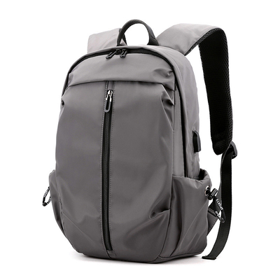Nueva mochila del ordenador portátil del negocio del diseño con la mochila impermeable de la escuela del viaje del puerto de la carga por USB
