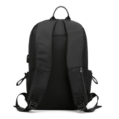 Nueva mochila del ordenador portátil del negocio del diseño con la mochila impermeable de la escuela del viaje del puerto de la carga por USB