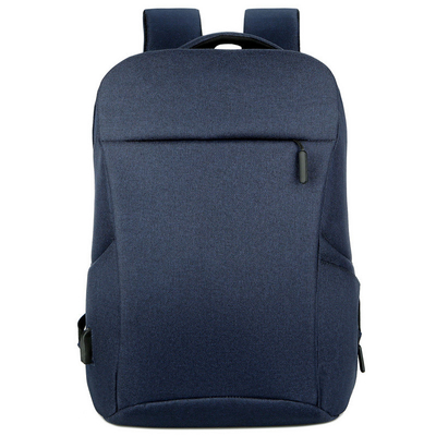 Mochila del ordenador portátil del negocio del viaje de BSCI con la prenda impermeable 0.6kg del puerto del cargador USB