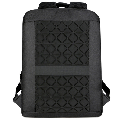 Mochila del ordenador portátil del negocio del viaje de BSCI con la prenda impermeable 0.6kg del puerto del cargador USB