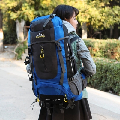 45L mochila que camina ligera Packable que emigra el AZO de la prenda impermeable de la mochila libre