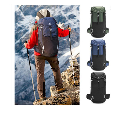 Paquete ultraligero táctico de nylon impermeable de la hidración de la mochila del viaje que camina 40L
