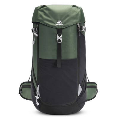 Paquete ultraligero táctico de nylon impermeable de la hidración de la mochila del viaje que camina 40L