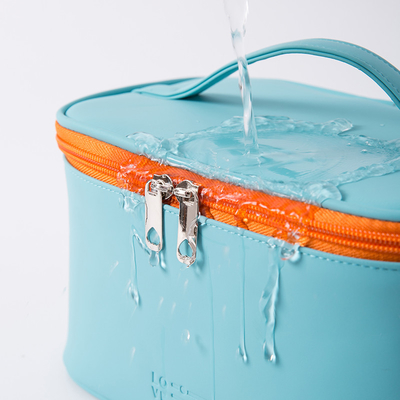PU portátil que cuelga el bolso colgante impermeable lindo del artículo de tocador de las vagabundas cosméticas