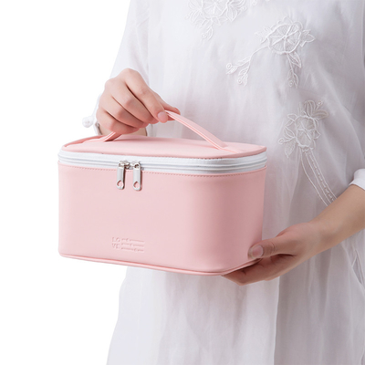 PU portátil que cuelga el bolso colgante impermeable lindo del artículo de tocador de las vagabundas cosméticas