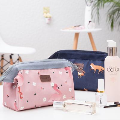Moda que cuelga el bolso cosmético con la vagabunda Cute Portable del artículo de tocador de la cremallera