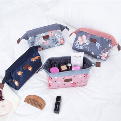 Moda que cuelga el bolso cosmético con la vagabunda Cute Portable del artículo de tocador de la cremallera