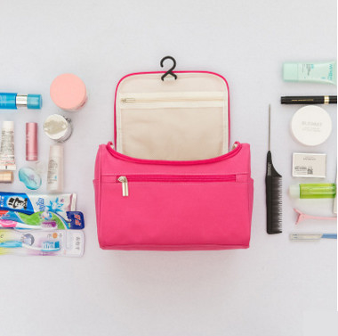 Viaje cosmético Kit Organizer del viaje cosmético del bolso de la ejecución del poliéster