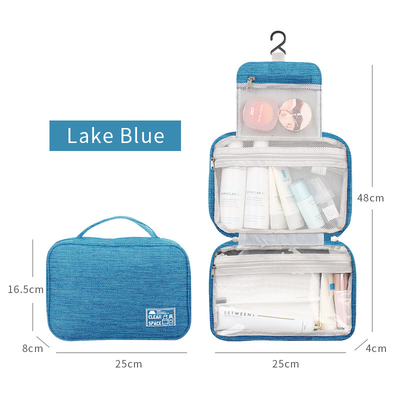 Afeitar al organizador colgante Hygiene Dop Kit del bolso del artículo de tocador que cuelga el bolso cosmético del viaje