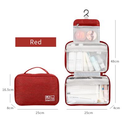 Afeitar al organizador colgante Hygiene Dop Kit del bolso del artículo de tocador que cuelga el bolso cosmético del viaje