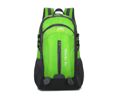 40L mochila impermeable anaranjada del viaje de la mochila que acampa los 55cm con el agujero de la carga del USB