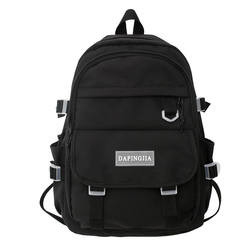 El viaje de negocios de la moda hace excursionismo a la señora multi de la mochila del ordenador portátil del bolsillo de la luz del ISO