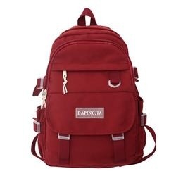 El viaje de negocios de la moda hace excursionismo a la señora multi de la mochila del ordenador portátil del bolsillo de la luz del ISO