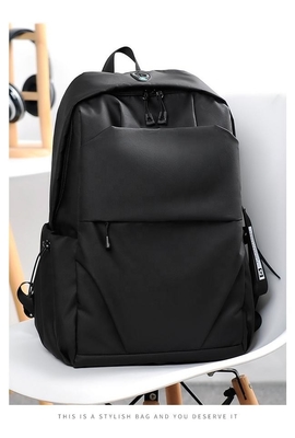 Mochila anti del hurto de Grey Waterproof Travel Laptop Backpack con el puerto de la carga por USB