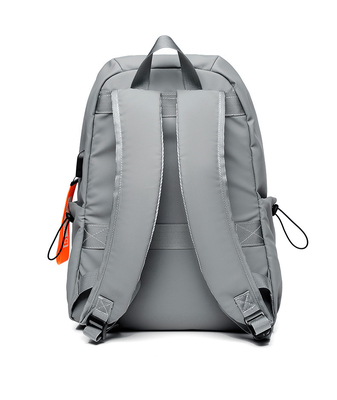 Mochila anti del hurto de Grey Waterproof Travel Laptop Backpack con el puerto de la carga por USB