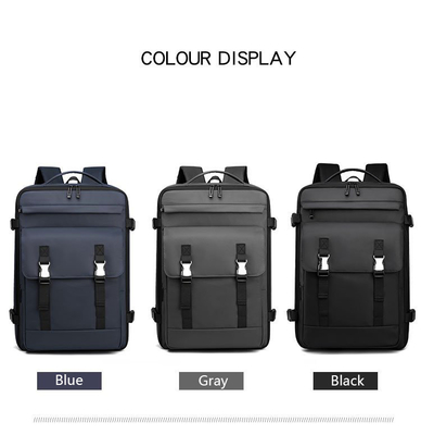 puerto impermeable del cargador USB de la mochila de la escuela de la mochila ISO del negocio del viaje de los 31x22x47cm