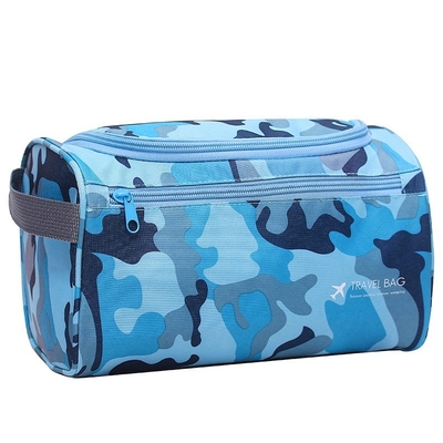 Organizador colgante Waterproof Travel del maquillaje del bolso del artículo de tocador de la ronda de la forma del barril