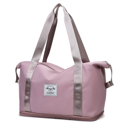 Petates Tote Gym Bag del gimnasio de los deportes bolso de noche del dominguero de 15,6 pulgadas para las mujeres