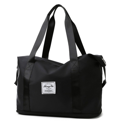 Petates Tote Gym Bag del gimnasio de los deportes bolso de noche del dominguero de 15,6 pulgadas para las mujeres