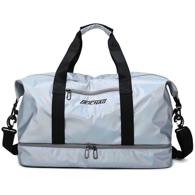 Petate del gimnasio de SEDEX con el bolso de nylon del gimnasio de la prenda impermeable del compartimiento del zapato