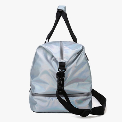Petate del gimnasio de SEDEX con el bolso de nylon del gimnasio de la prenda impermeable del compartimiento del zapato