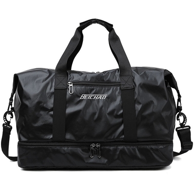 Petate del gimnasio de SEDEX con el bolso de nylon del gimnasio de la prenda impermeable del compartimiento del zapato