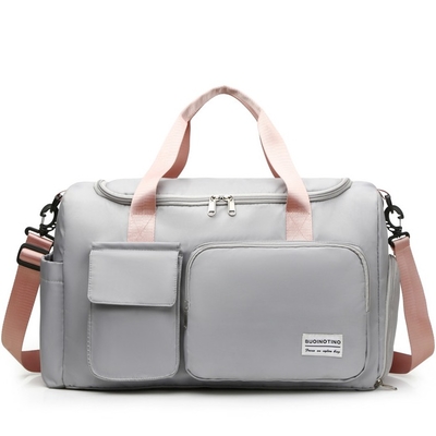 Bolso impermeable del dominguero del bolso de la aptitud de los deportes de las señoras con el compartimiento del zapato