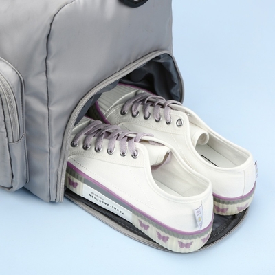 Bolso impermeable del dominguero del bolso de la aptitud de los deportes de las señoras con el compartimiento del zapato