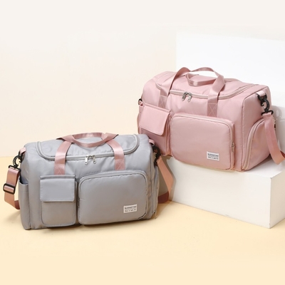 Bolso impermeable del dominguero del bolso de la aptitud de los deportes de las señoras con el compartimiento del zapato