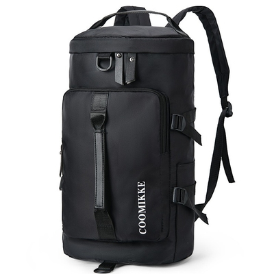Compartimiento del zapato de Tote Bag Gym Bag With de la lona del gimnasio y bolsillo mojado