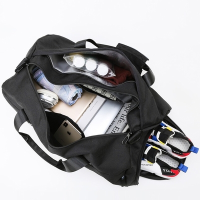 Petate para hombre del bolso de encargo del gimnasio del viaje con el compartimiento del zapato al aire libre