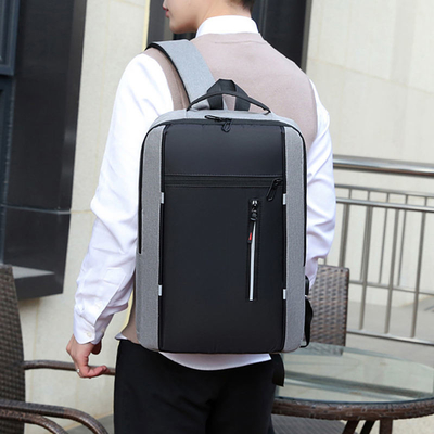 Mochila de lujo resistente anti del ordenador de la mochila de agua del hurto del ISO con el cargador