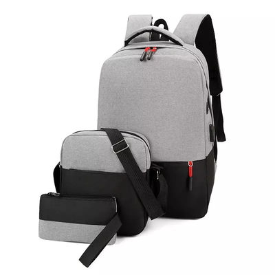 BSCI 3 en 1 mochila anti del negocio del hurto del ordenador portátil determinado de la mochila con el puerto del cargador USB